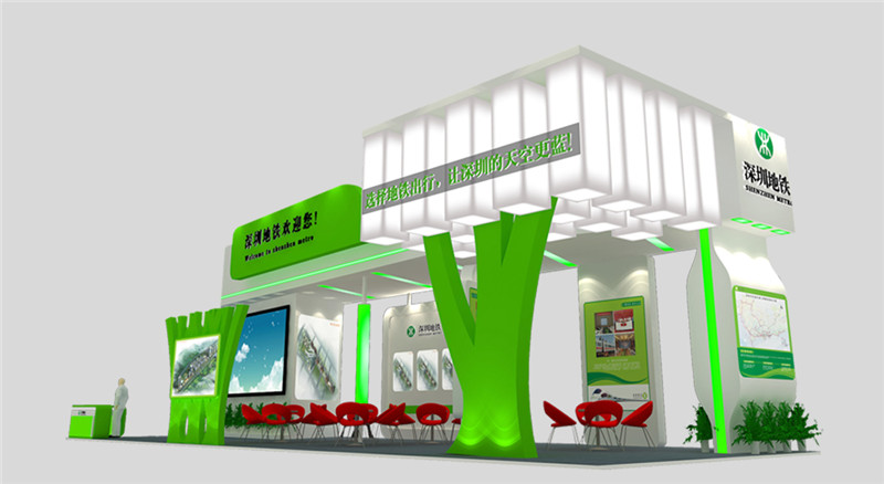 展臺設計，展臺戴安